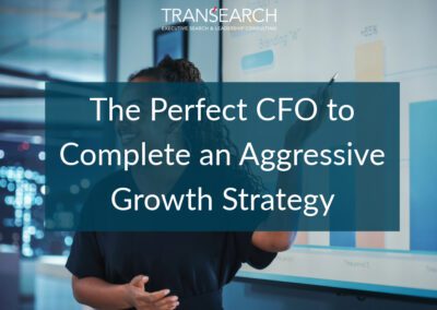The Perfect CFO to Complete An Aggressive Growth Strategy