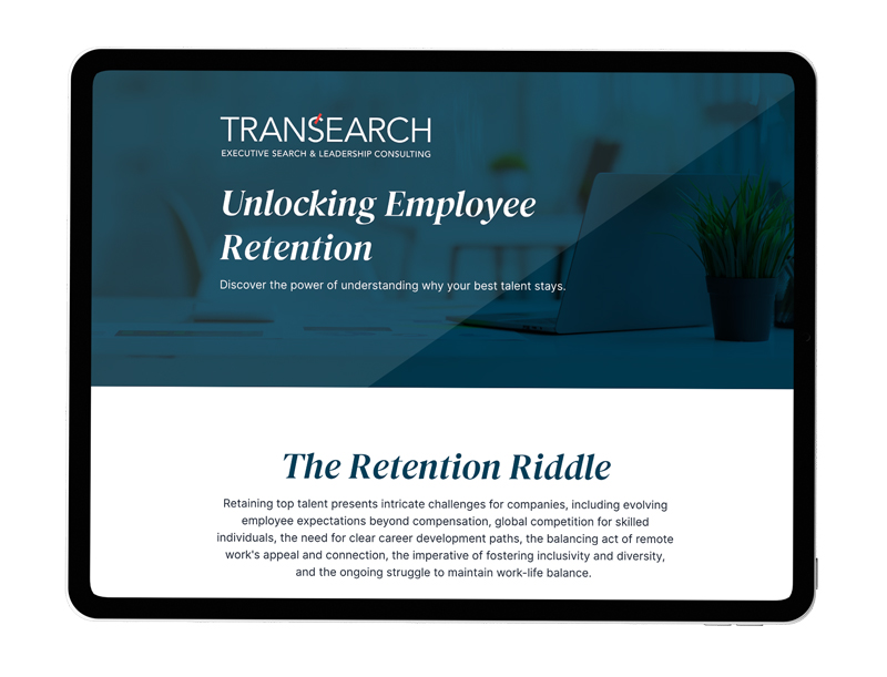 TRANSEARCH_Unlocking Employee Retention