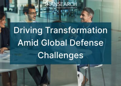 Driving Transformation Amid Global Defense Challenges