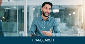 professional candidate at job interview