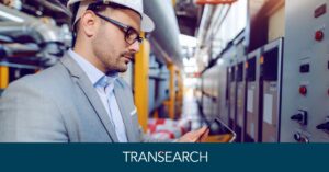 An AEC leader working with technology.