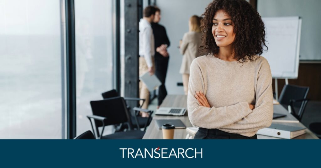 A woman leader thinking about her career.